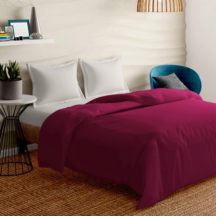 PORTICO Satin Premium Cotton Double Duvet Cover