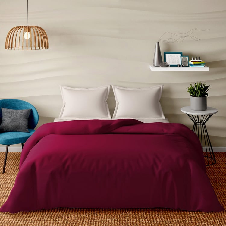 PORTICO Satin Premium Cotton Double Duvet Cover