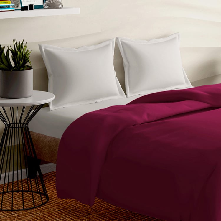 PORTICO Satin Premium Cotton Double Duvet Cover