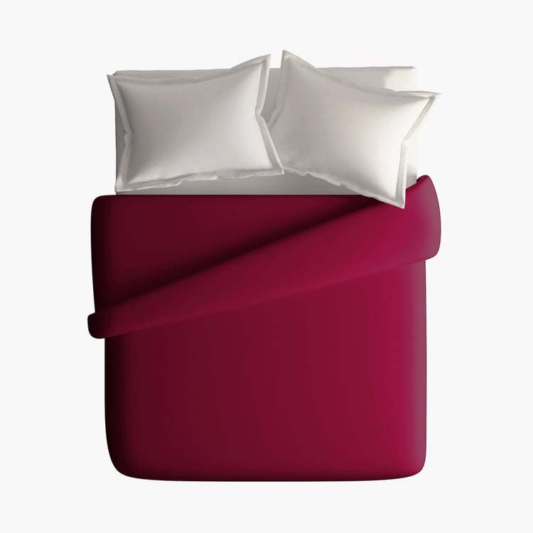 PORTICO Satin Premium Cotton Double Duvet Cover