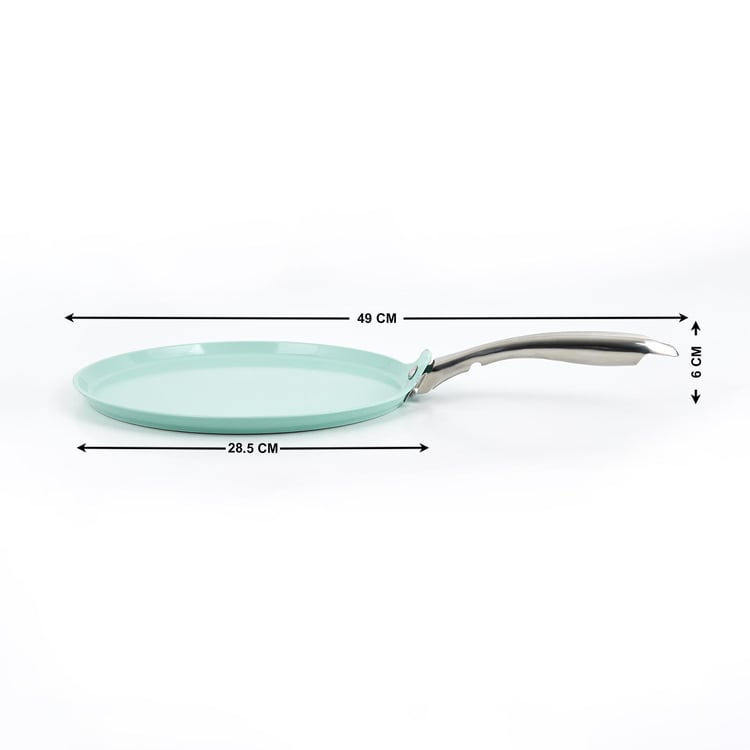 Colour Refresh Aluminium Non-Stick Dosa Tawa - 28.5cm