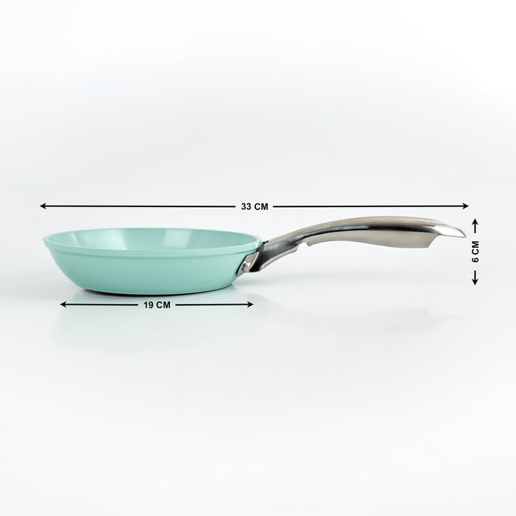 Colour Refresh Aluminium Non-Stick Frying Pan - 19cm