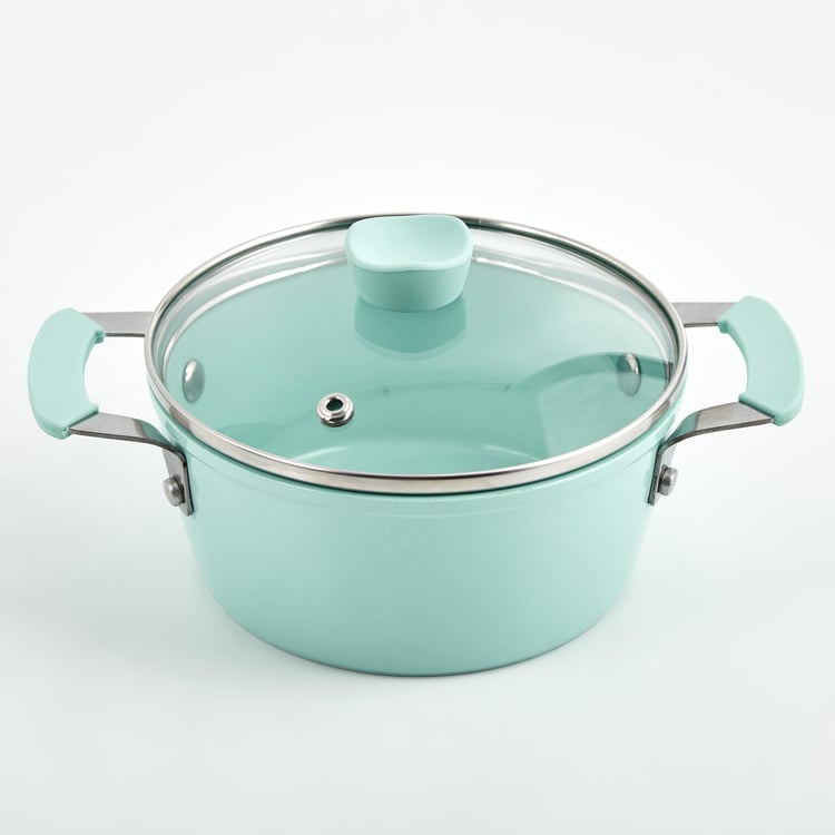 Colour Refresh Aluminium Non-Stick Mini Casserole with Lid - 800ml