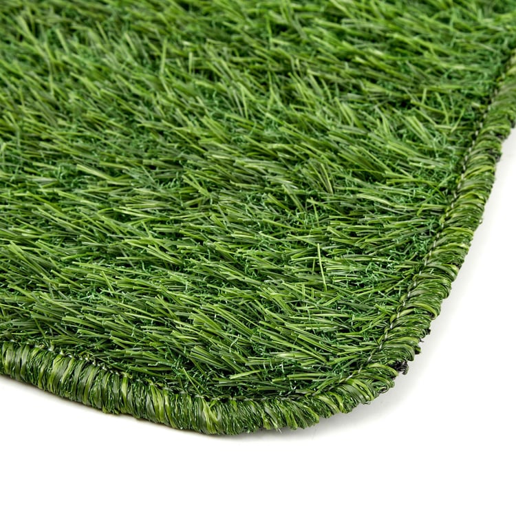 Regalia Polypropylene Tufted Grass Door Mat - 57x37cm