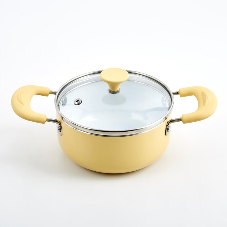 Colour Refresh Seriibia Aluminium Non-Stick Mini Casserole with Lid - 800ml