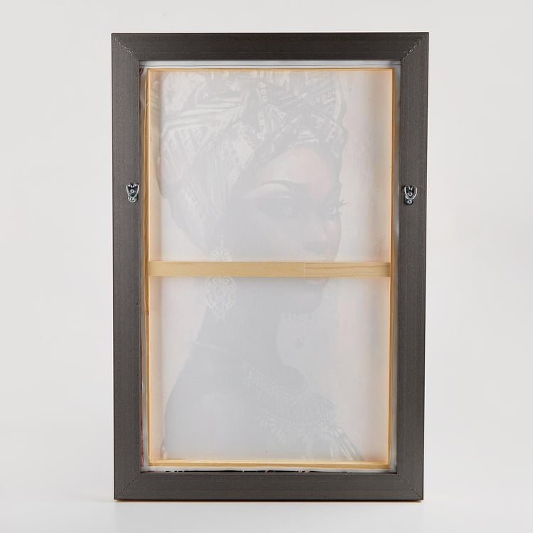 Artistry Enclave Canvas African Lady Picture Frame - 50x75cm