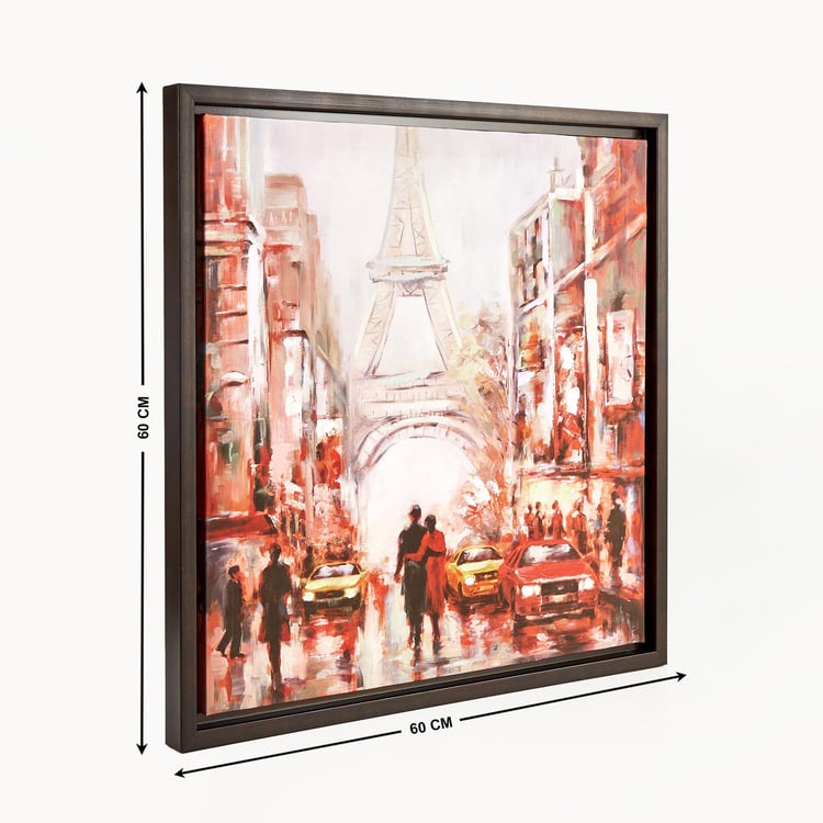 Artistry Enclave View of Paris Picture Frame - 60x60cm