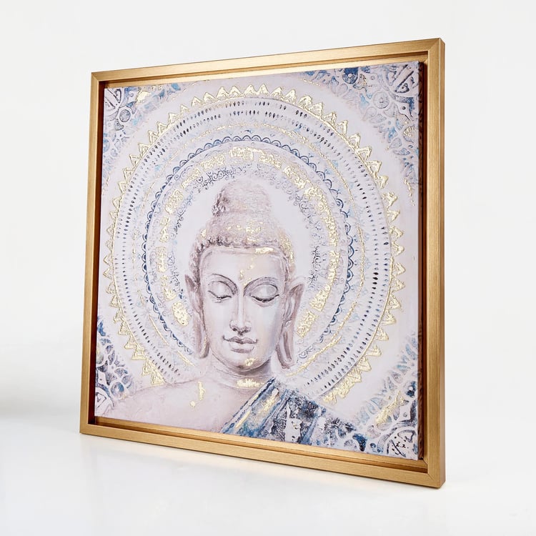 Artistry Enclave Canvas Buddha Picture Frame - 60x60cm