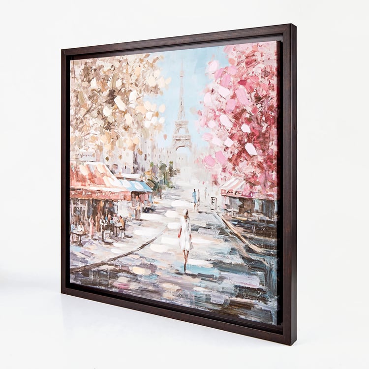 Artistry Enclave Canvas View of Paris Picture Frame - 60x60cm