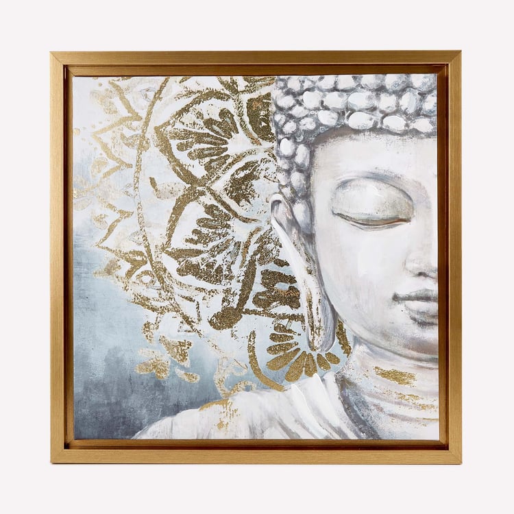 Artistry Enclave Canvas Buddha Picture Frame - 50x50cm