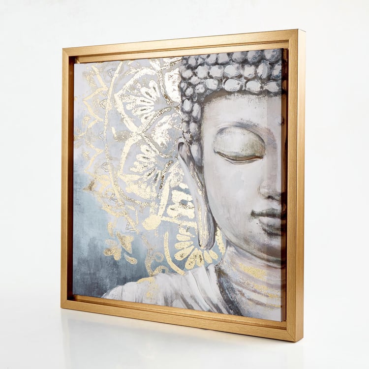 Artistry Enclave Canvas Buddha Picture Frame - 50x50cm