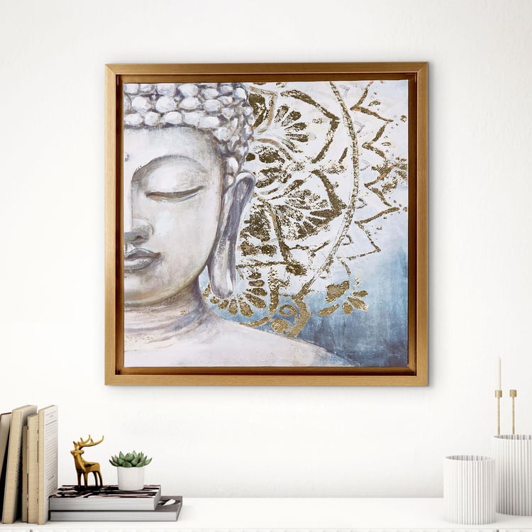 Artistry Enclave Canvas Buddha Picture Frame - 50x50cm