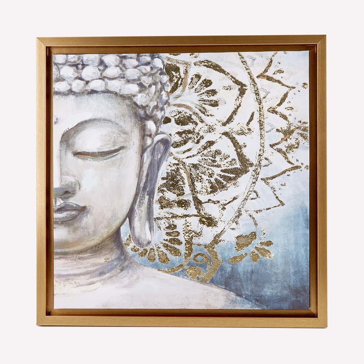 Artistry Enclave Canvas Buddha Picture Frame - 50x50cm