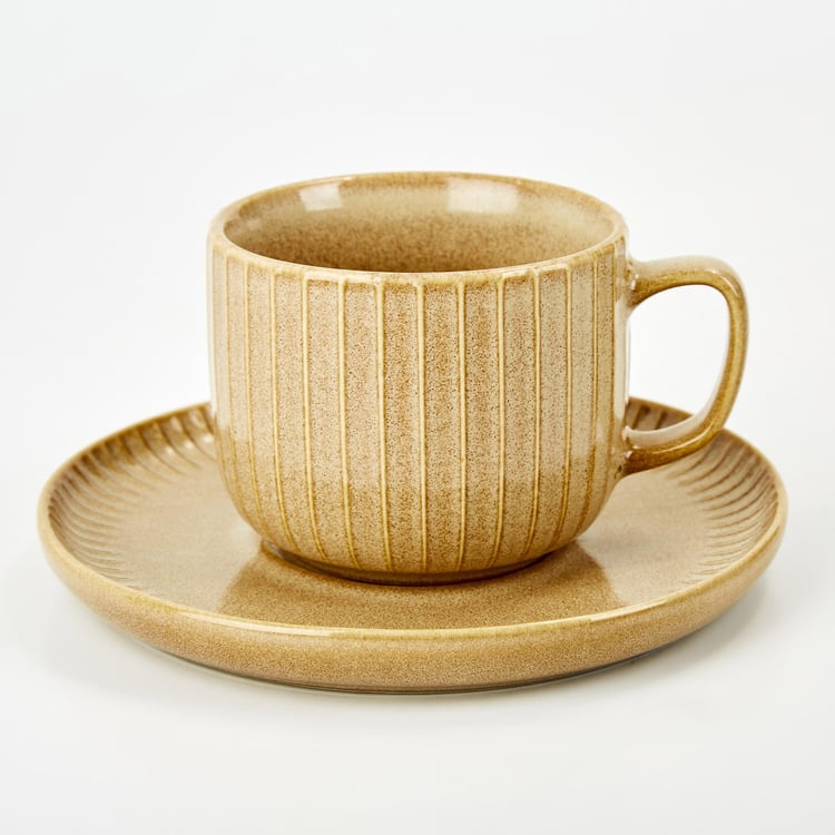 Cerradura Stoneware Cup and Saucer - 200ml