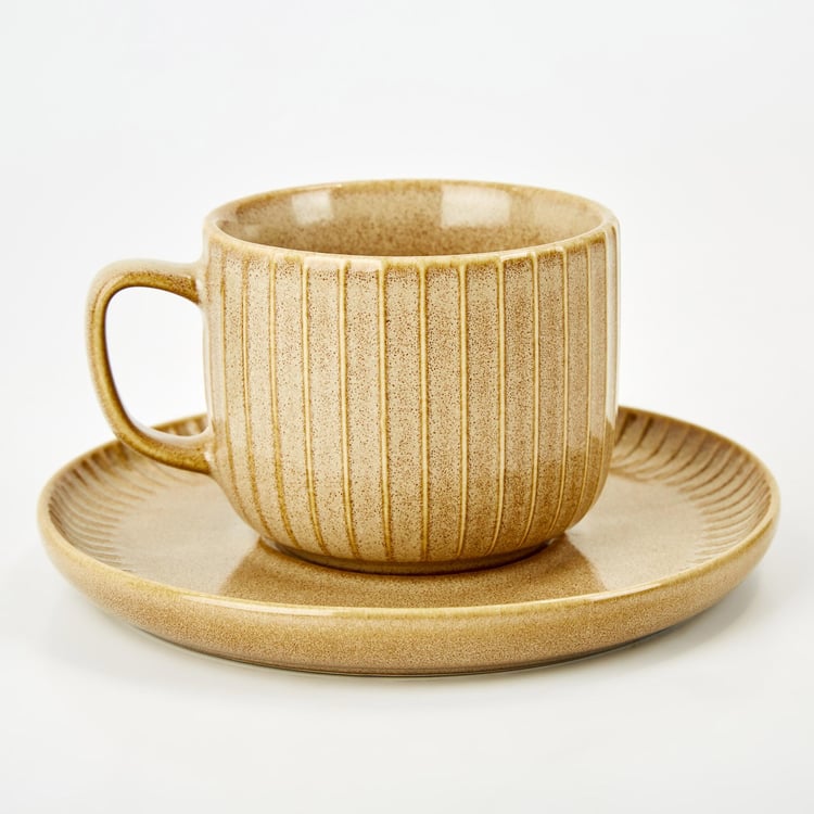 Cerradura Stoneware Cup and Saucer - 200ml