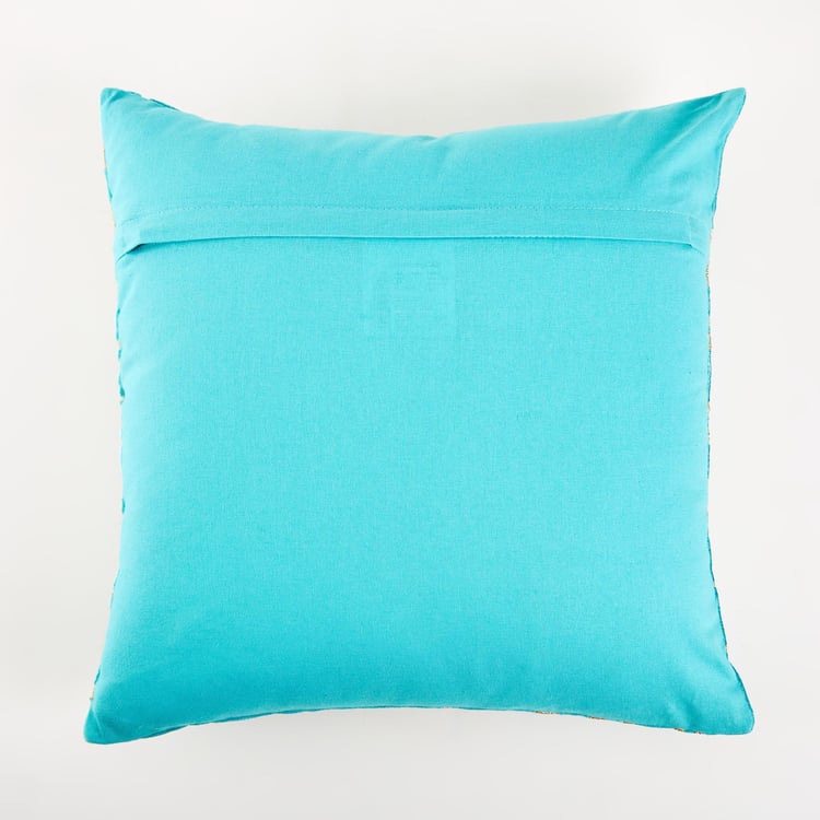 Vellum Alfie Embroidered Cushion Cover - 40x40cm