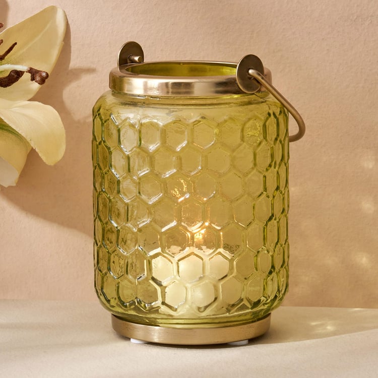 Brian Glass Honeycomb Lantern