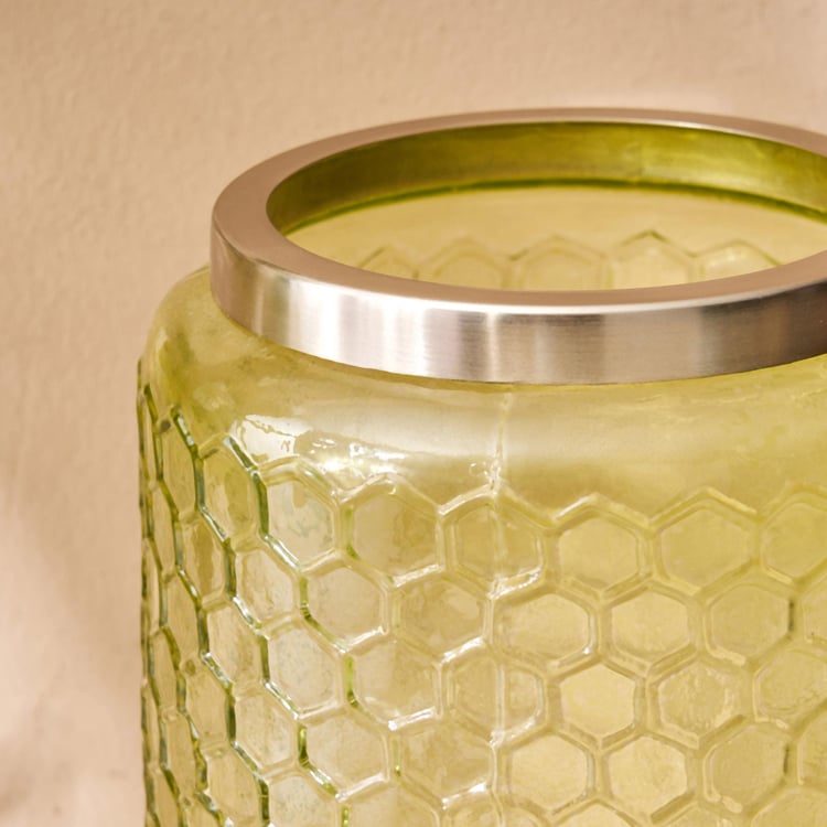 Brian Glass Honeycomb Vase