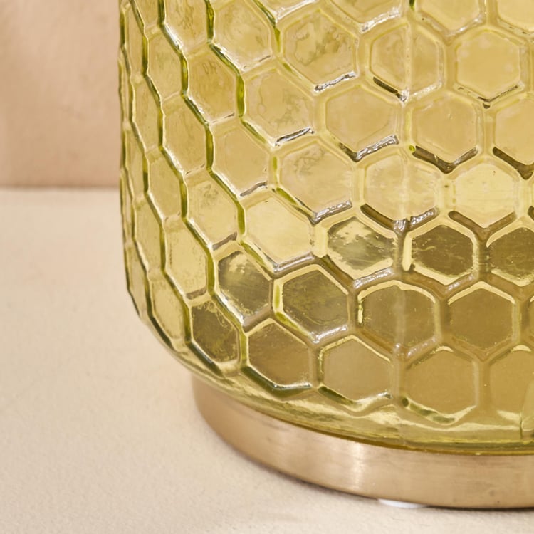 Brian Glass Honeycomb Vase