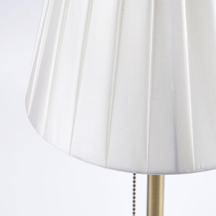 Melody Shellacs Metal Table Lamp