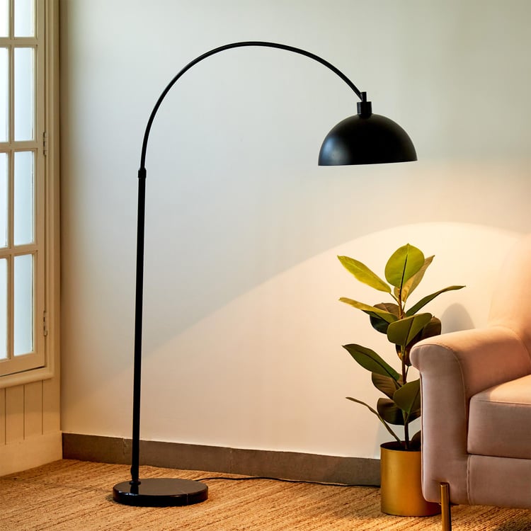 Melody Shellacs Metal Floor Lamp