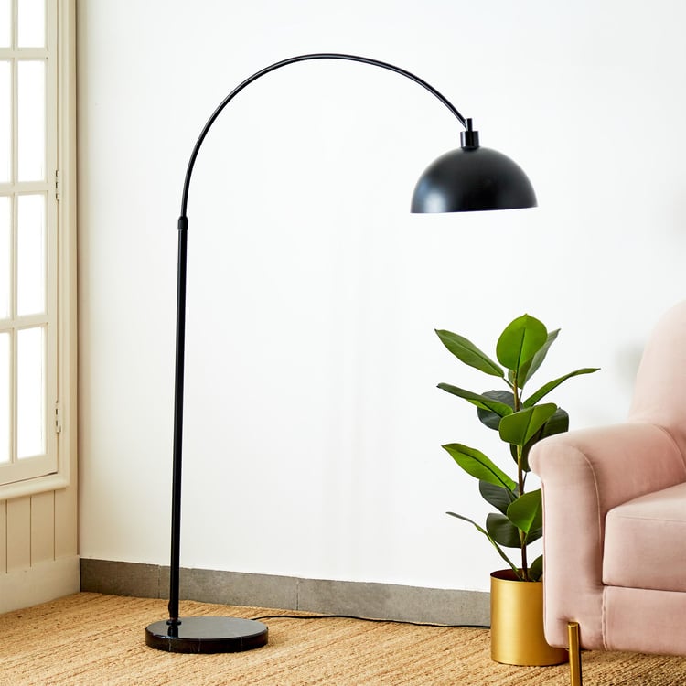 Melody Shellacs Metal Floor Lamp