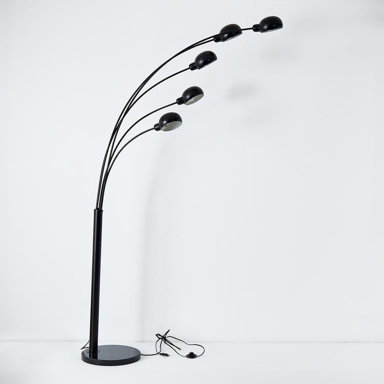 Melody Shellacs Metal Floor Lamp