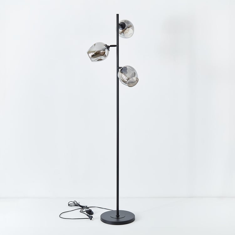 Melody Shellacs Metal Floor Lamp