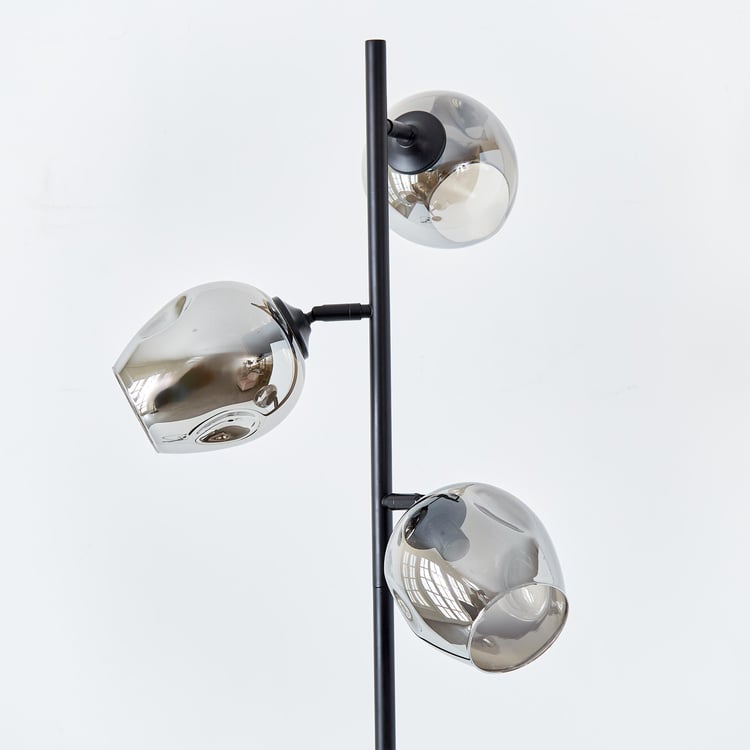 Melody Shellacs Metal Floor Lamp