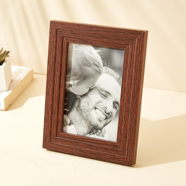 Sepia Plus Set of 2 Wooden Photo Frames - 15x2 cm