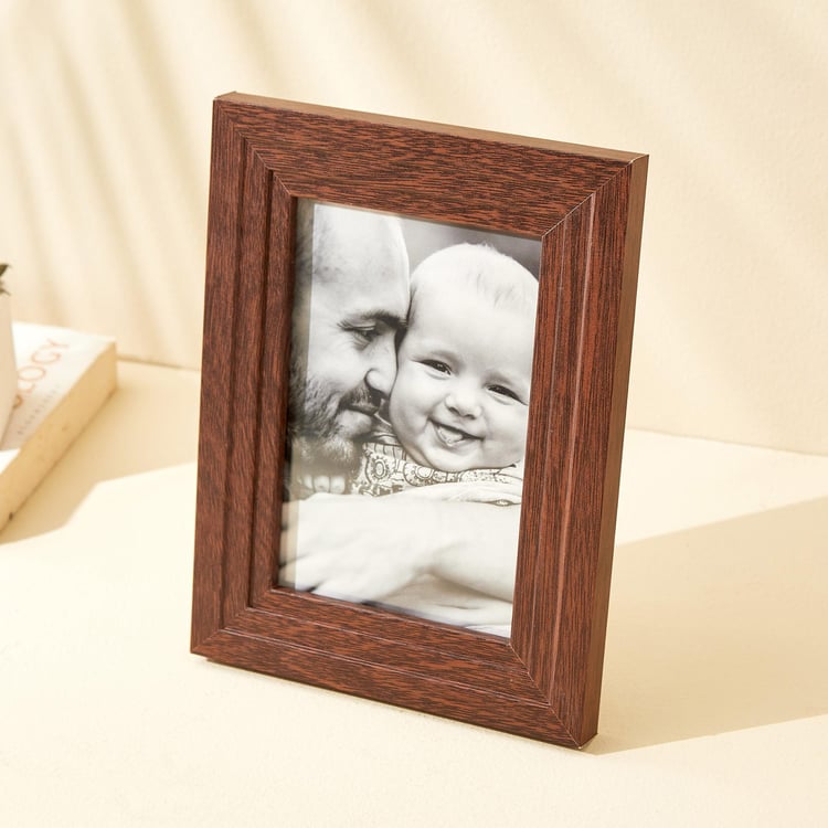 Sepia Plus Set of 2 Wooden Photo Frames - 15x2 cm