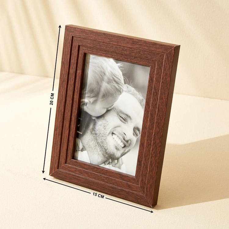 Sepia Plus Set of 3 Wooden Photo Frames - 15 x 20 cm