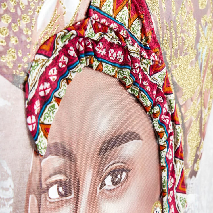 Artistry Canvas African Lady Picture Frame - 50x75cm