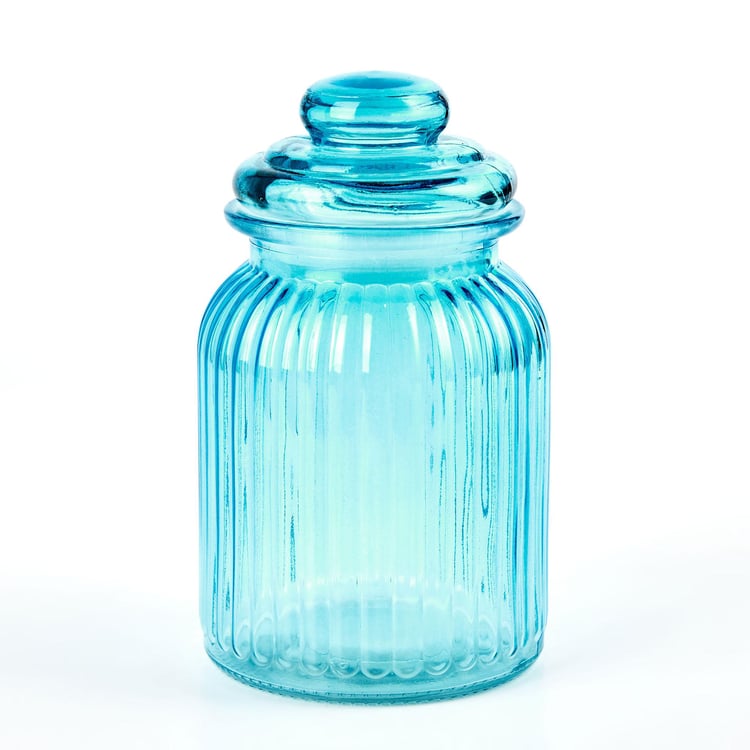 Corsica Medika Set of 4 Glass Storage Jar with Lid - 900ml