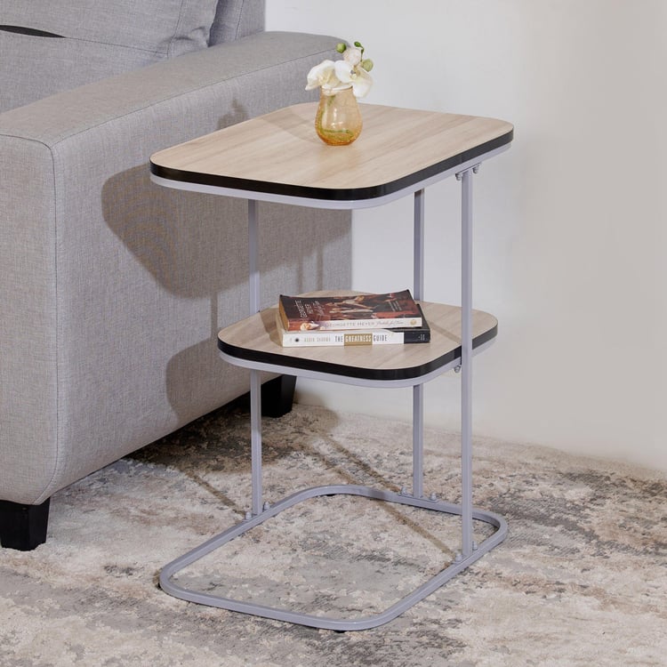 Helios Nord End Table - Brown