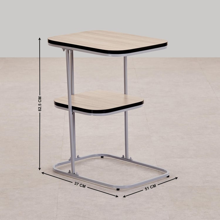 Helios Nord End Table - Brown