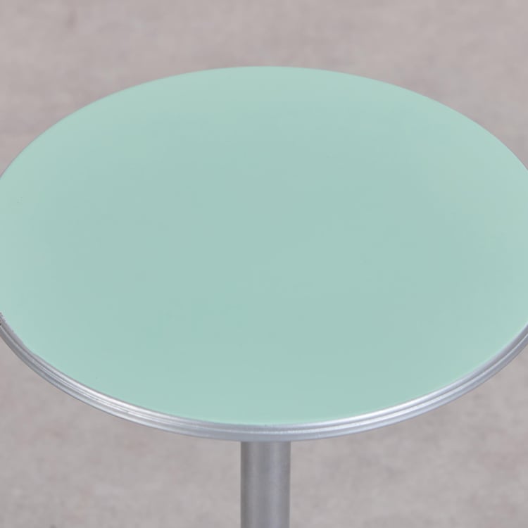 Helios Ziva Metal End Table - Green