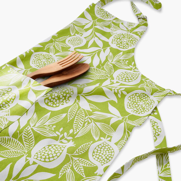 STELLAR HOME Kitchen Cotton Printed Apron