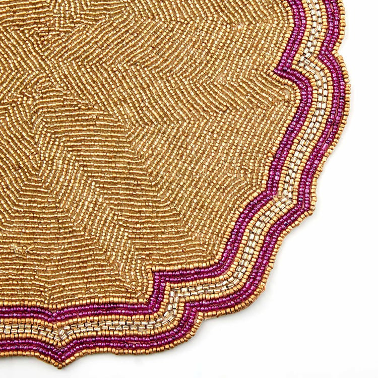 Maya Polypropylene Beaded Placemat