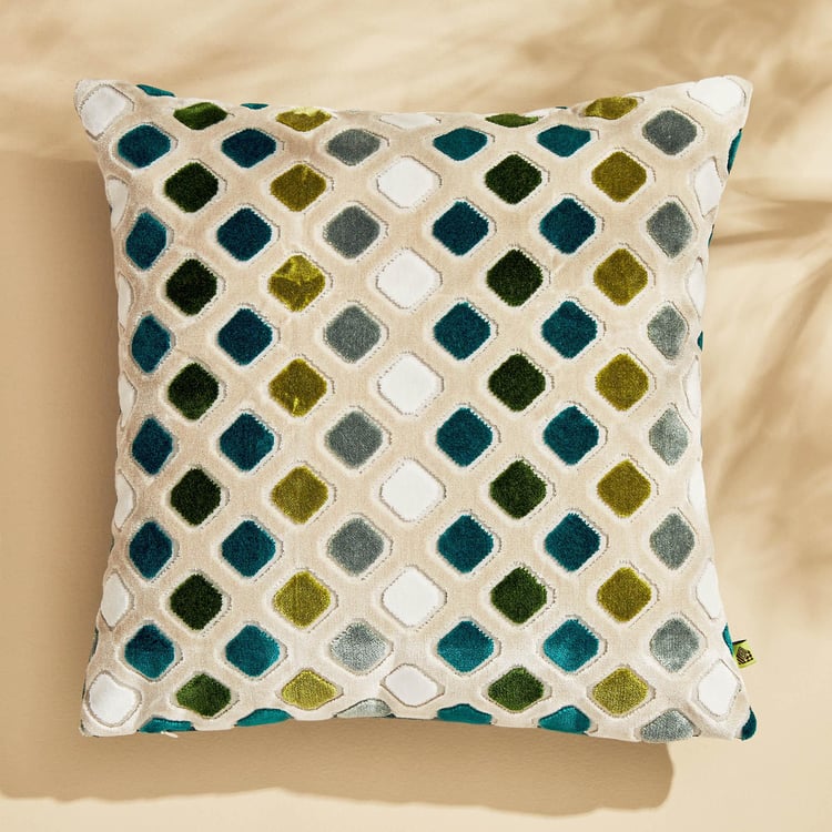 Moonlight Mallard Jacquard Cushion Cover - 40x40cm