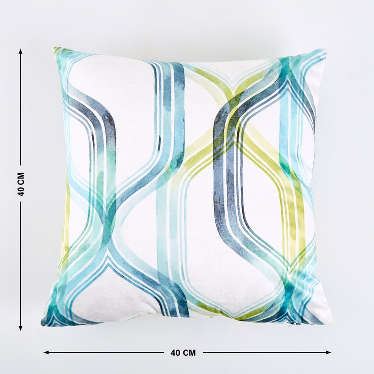 Evan Laguna Set of 2 Printed Cushion Covers - 40x40cm