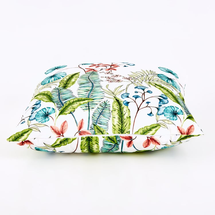 Evan Natura Set of 2 Printed Cushion Covers - 40x40cm