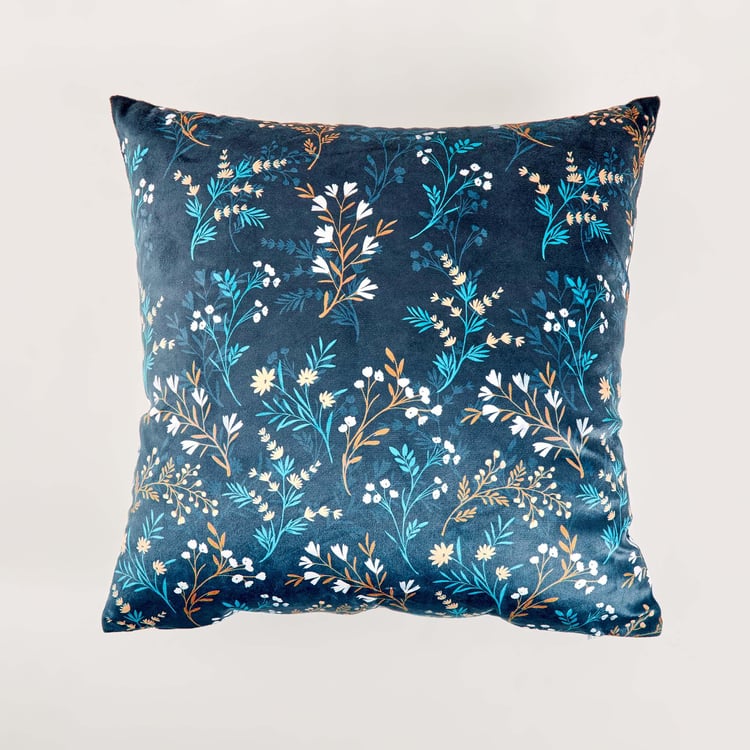 Evan Geranium Set of 2 Printed Cushion Covers - 40x40cm