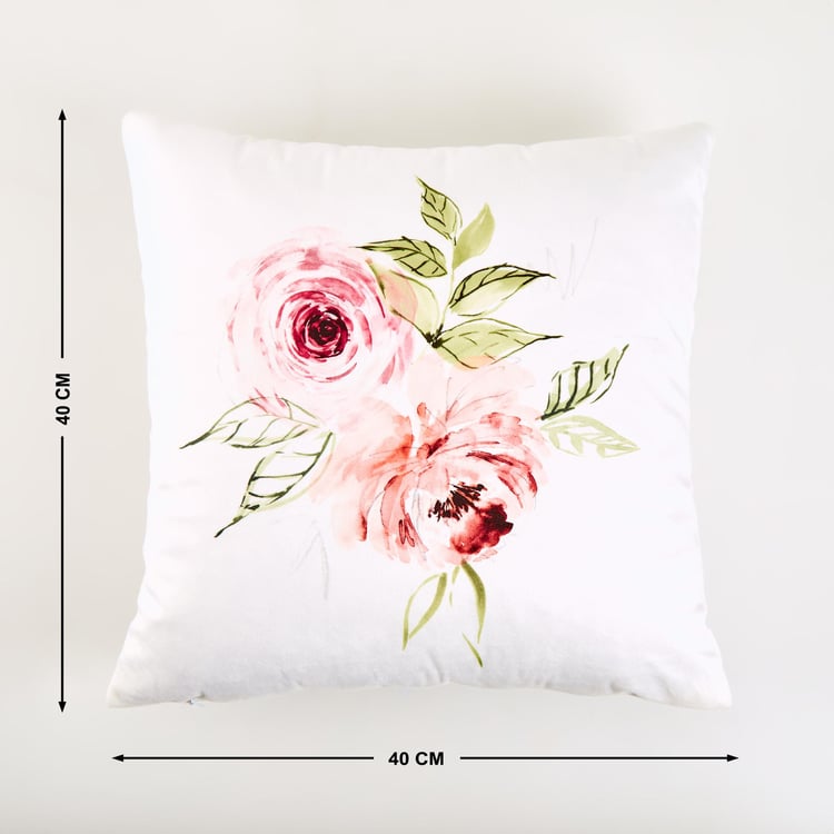 Evan Osiris Set of 2 Printed Cushion Covers - 40x40cm