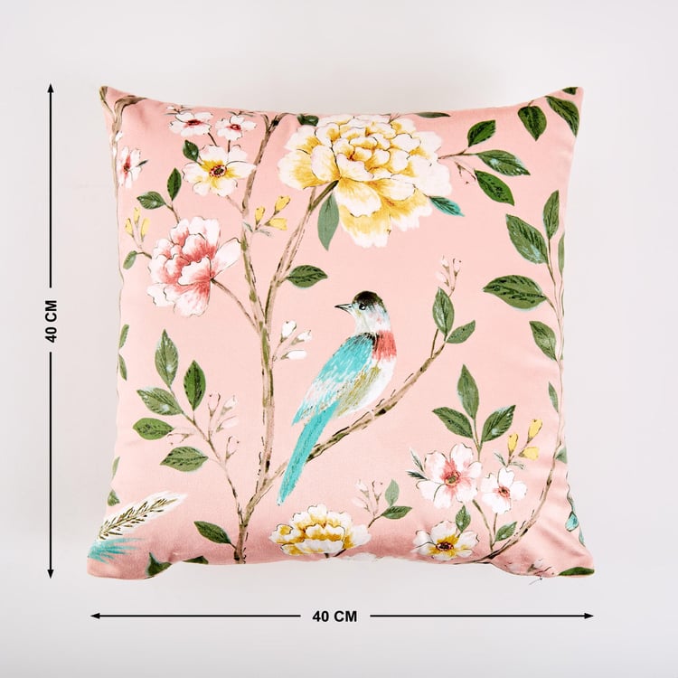 Evan Rifle Set of 2 Printed Cushion Covers - 40x40cm