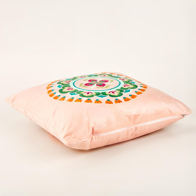 Evan Sara Printed Set of 2 Cushion Covers - 40x40cm