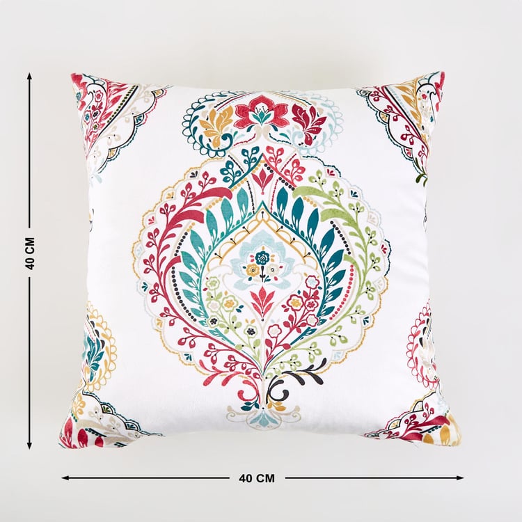 Evan Vantage Set of 2 Printed Cushion Covers - 40x40cm