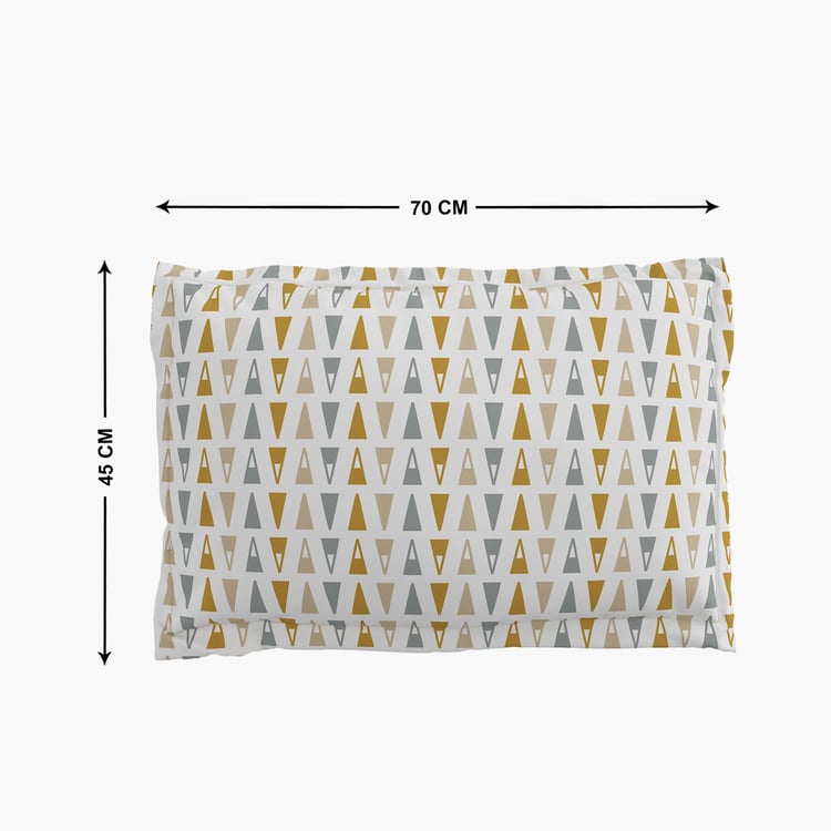 Ellipse Riley Set of 2 Printed Pillow Covers - 70x45cm