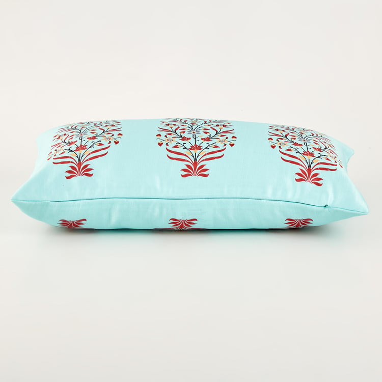 Amaya Rene Set of 2 Printed Cushion Covers - 50x30cm