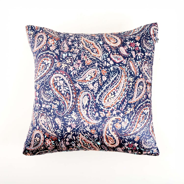 Amaya Silas Set of 2 Paisley Print Cushion Covers - 40x40cm